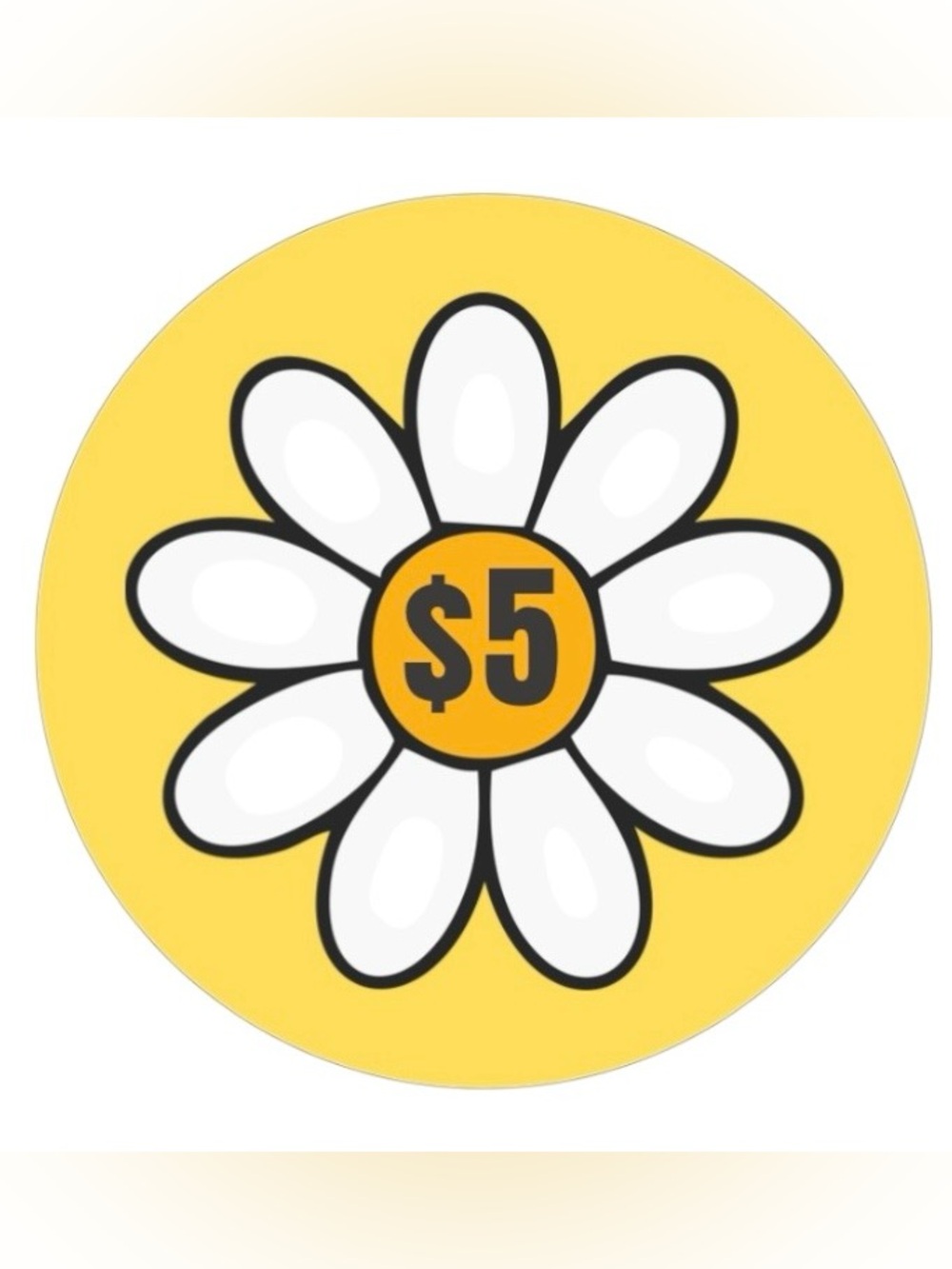 $5 Unlisted Item